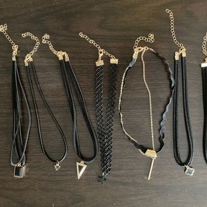 Lot of 7 chokers